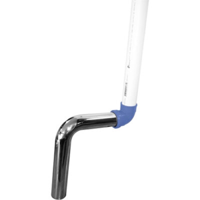 Tubo con codo para válvula de descarga