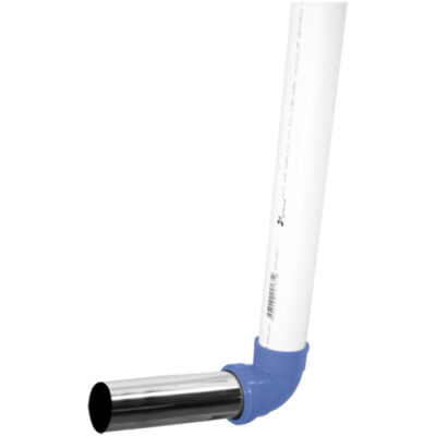 Tubo de conexión recta para válvula de descarga