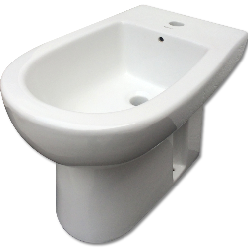 Bidet Cerámico a Piso para Monomando