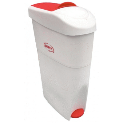 Bote para depósito de toallas sanitarias