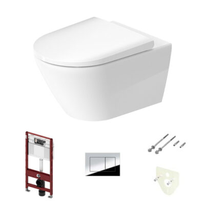 Kit Inodoro suspendido Duravit Rimless® D-Neo