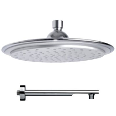 Regadera Minimal Redonda y Brazo