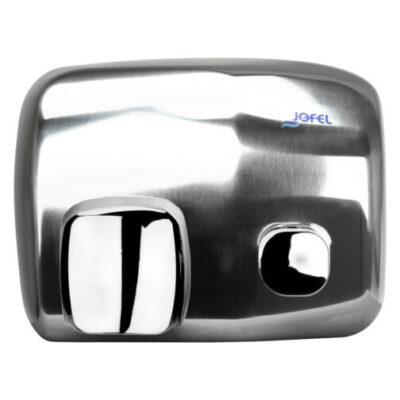 Secador Silver Inoxidable Pulsador