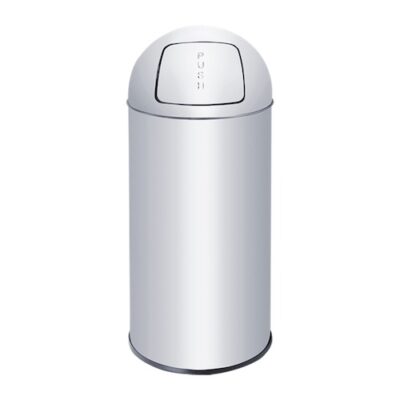 Papelera Push Acero Inoxidable
