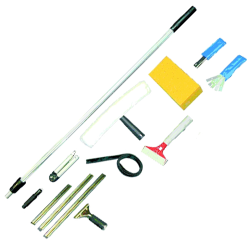 Estuche profesional para limpieza de vidrios.