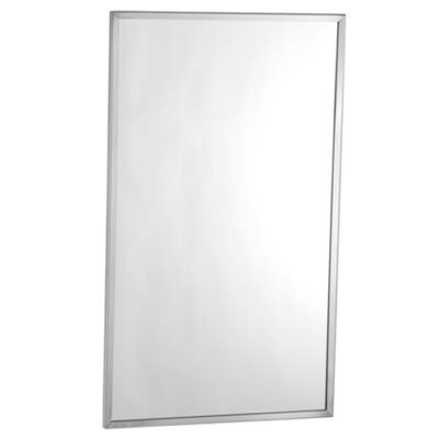 Espejo con marco de acero