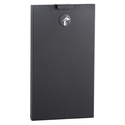 Papelera empotrada para toallas higiénicas