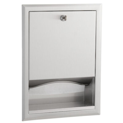 Dispensador de Toalla Interdoblada Empotrado