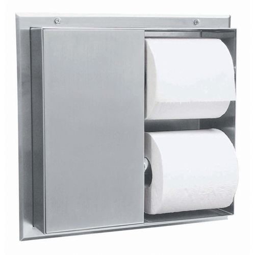 Dispensador de Papel Higiénico para Mamparas