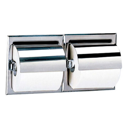 Portarollo Doble con Tapa Empotrado