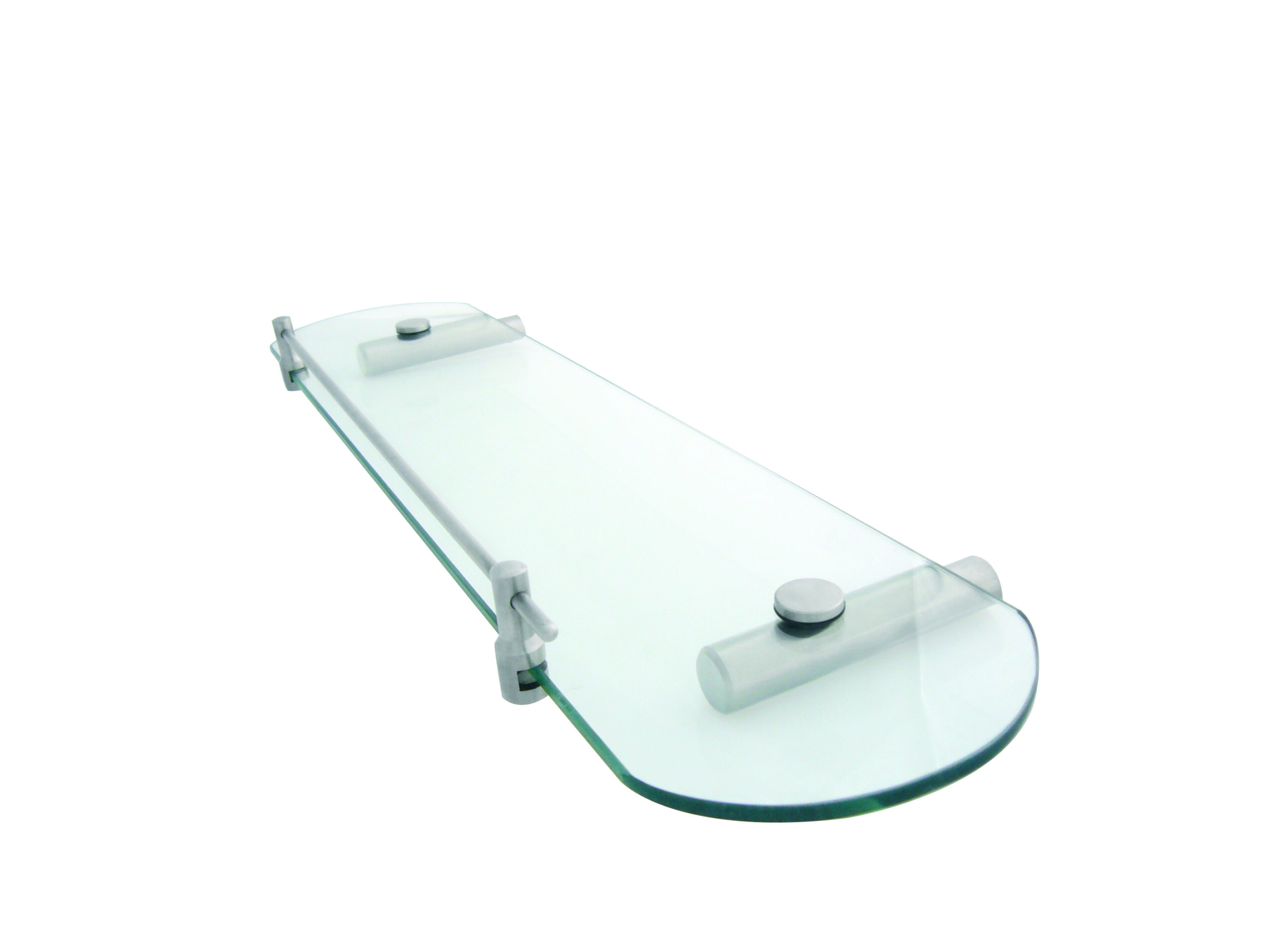 Repisa Cromada de Cristal