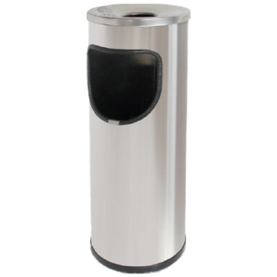 Basurero Redondo con Cenicero