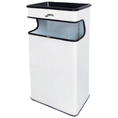 Basurero Rectangular con Cenicero