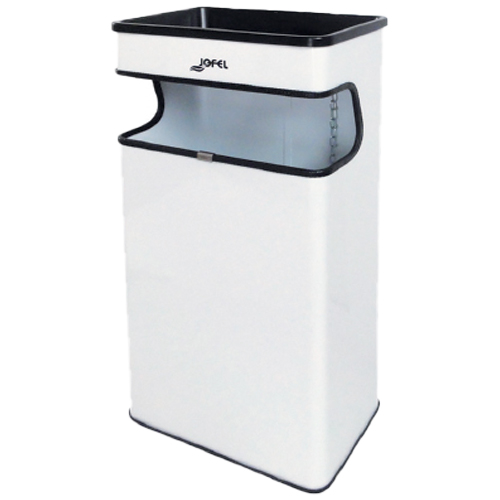 Basurero Rectangular con Cenicero