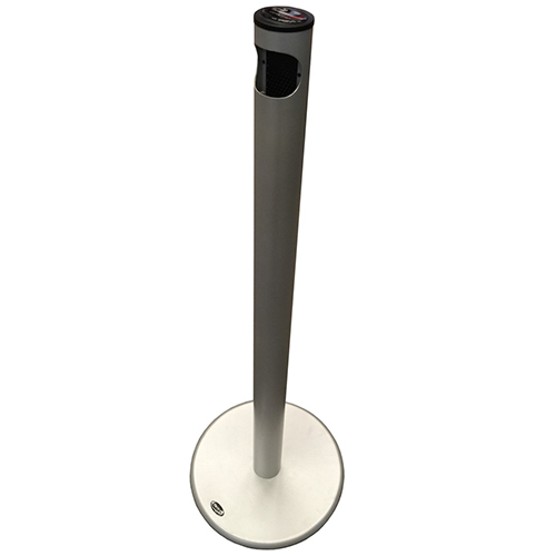 Poste tubo cenicero a piso