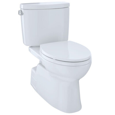 Inodoro alargado de dos piezas Vespin® II