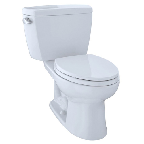 Inodoro alargado de dos piezas Drake®