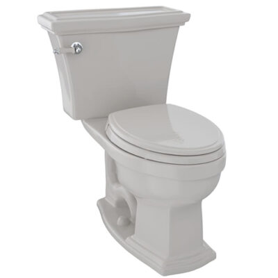 Inodoro alargado de dos piezas Eco Clayton®