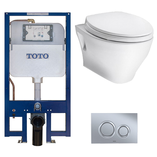 Inodoro a muro + Tanque