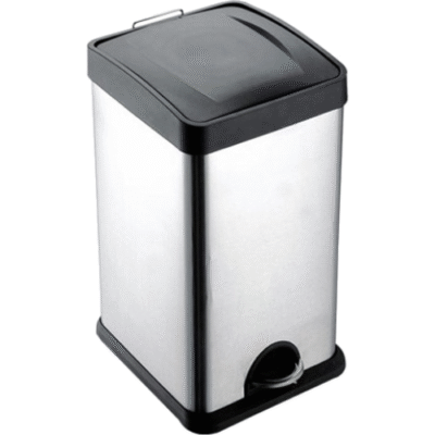 Basurero de Acero Inoxidable con Pedal
