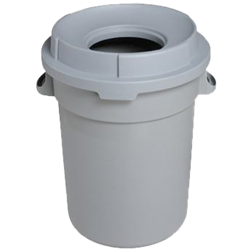 Basurero Cilíndrico con Tapa Embudo