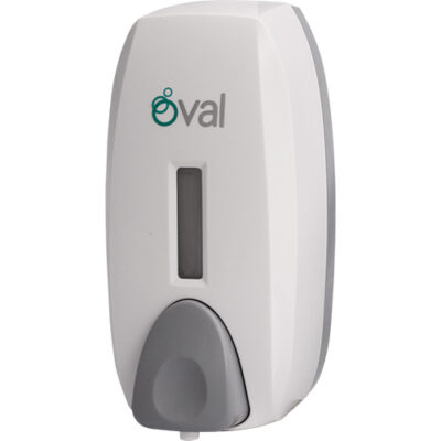 Jabonera blanca de espuma