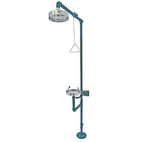 Regadera con Lavaojos de Emergencia