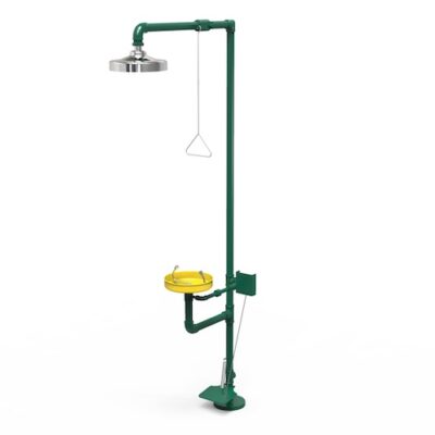 Regadera con Lavaojos de Emergencia