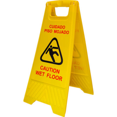 Señalamiento Piso Mojado