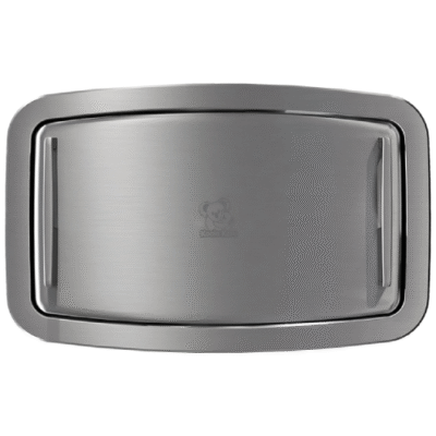 Cambiador de Pañales Empotrado en Acero