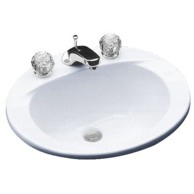 Lavabo semi empotrado