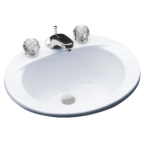 Lavabo semi empotrado