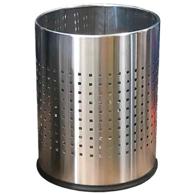 Cesto punzonado de acero