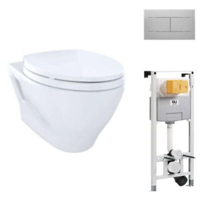 Combo Slim Pulsador Cromado