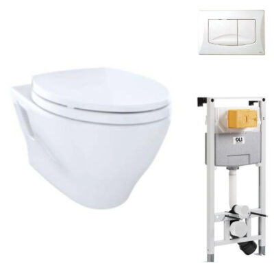 Combo River Pulsador Blanco