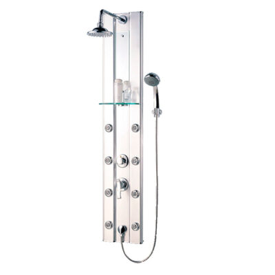 Panel de Regadera con Jets corporales