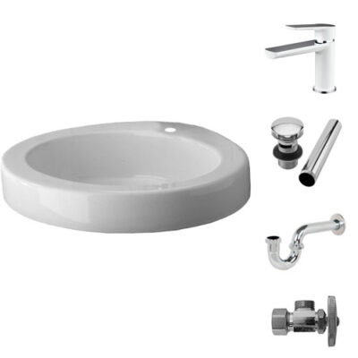 Paquete lavabo y llave