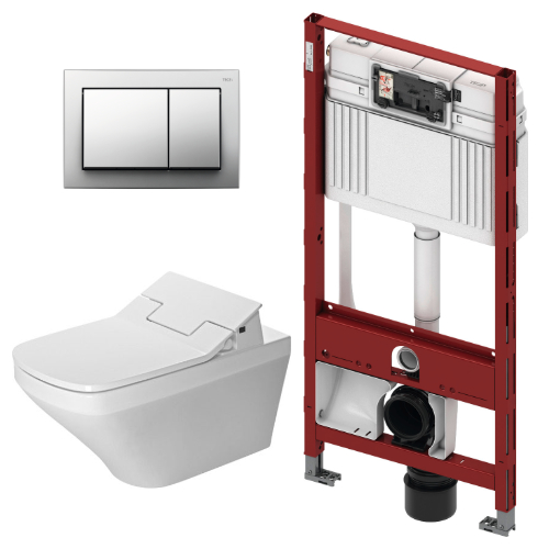 Kit Inodoro DuraStyle + SensoWash® Slim + Tanque