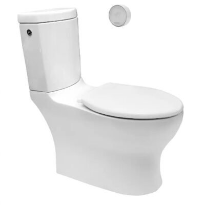 Inodoro de dos piezas con Sensor