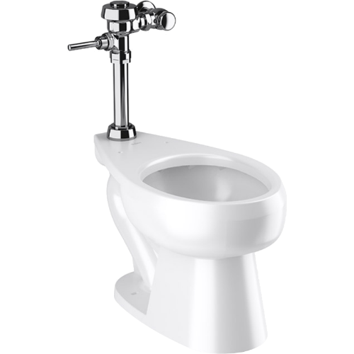 WC con Fluxómetro Manual