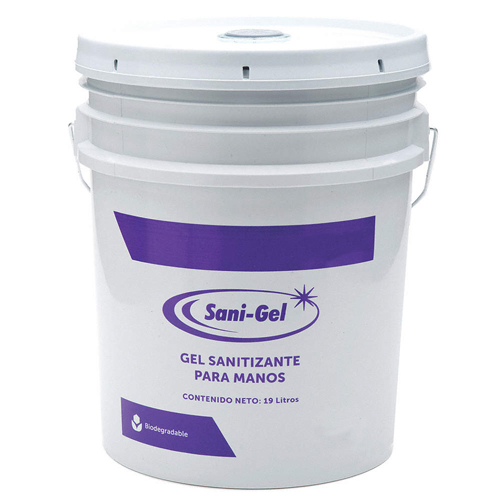 Cubeta Gel Sanitizante 19L