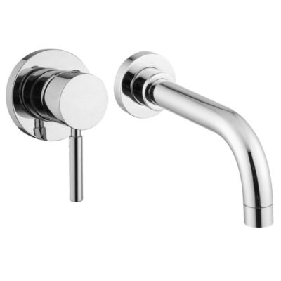 Monomando para lavabo a muro