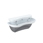 Lavabo de Resina de 2 Estaciones