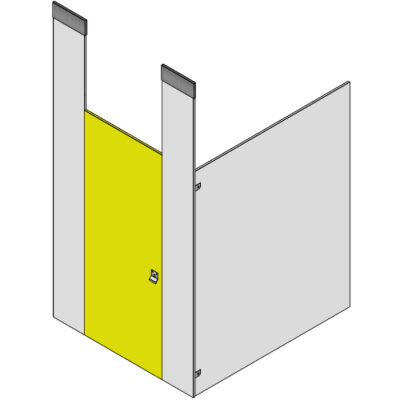 Panel Mingitorio Para Modelo Colgante 45x120