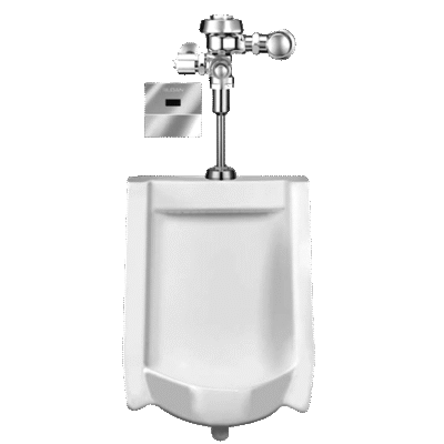 Mingitorio con Fluxómetro a Corriente